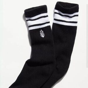 Movement Logo Stripe Tube Socks NWT